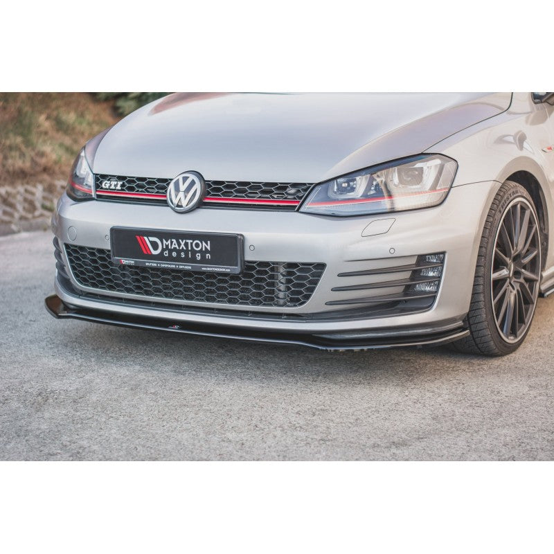 Lame Avant MAXTON V.2 Noir Brillant VW Golf 7 GTI