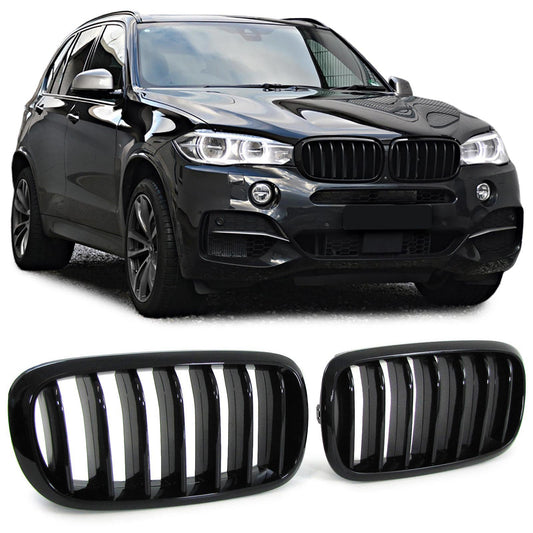 Calandre Noir Brillant Bmw X5 F15 X6 F16 13-19