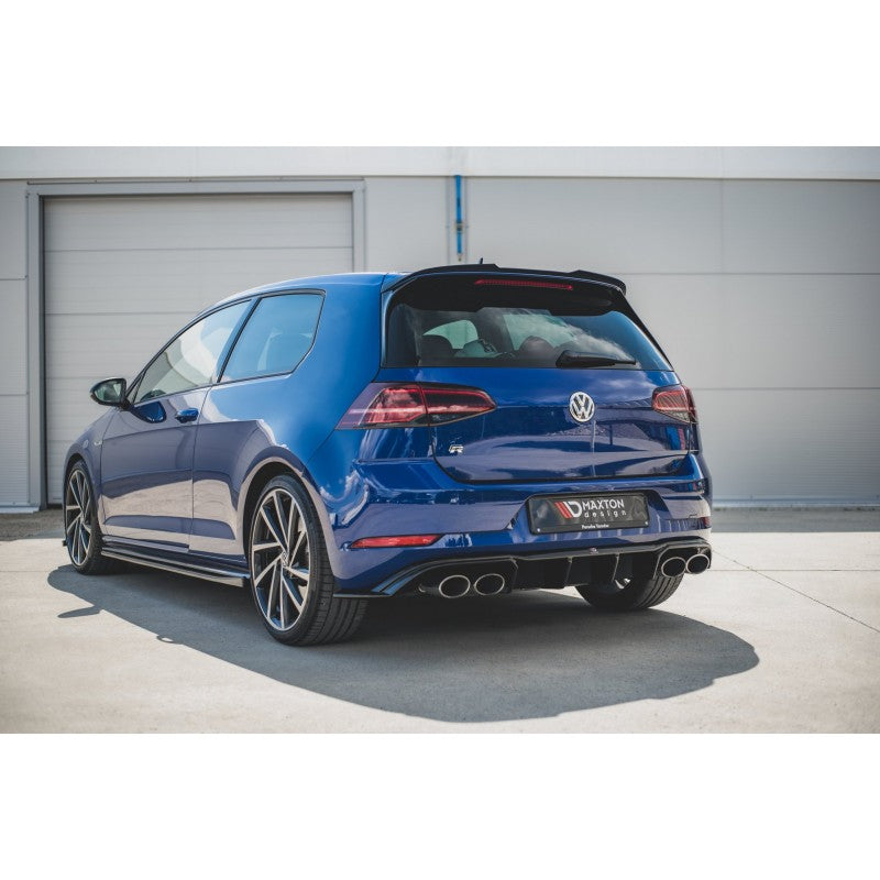 Diffuseur Noir Brillant MAXTON V.3 VW Golf 7R facelift