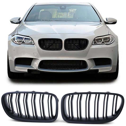 Calandre Noir Mat Double Haricot Bmw Série 5 F10