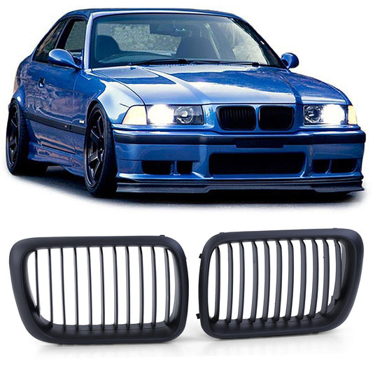 Calandre Noir Mat Bmw série 3 LCI 96-99