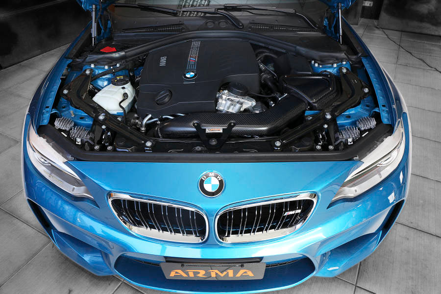 Embout(s) de Sortie(s) d'Echappement en Carbone pour BMW M2 (F87)