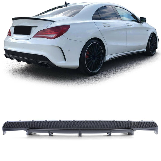 Diffuseur Arrière Noir Mercedes CLA C117 13-16