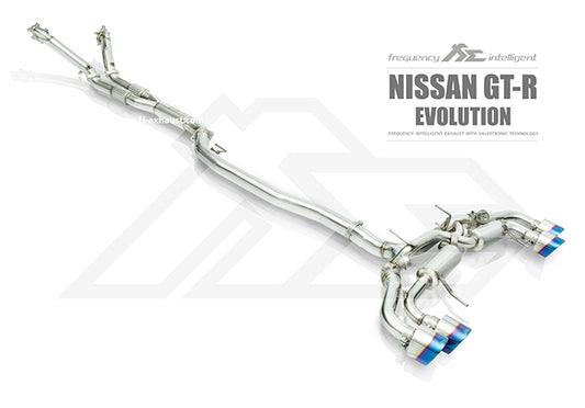 Ligne D’échappement Inox FI EXHAUST Nissan GTR R35