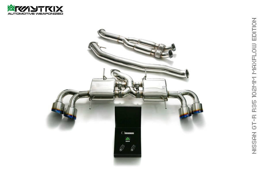 Catback Inox ARMYTRIX 102MM Nissan GTR R35