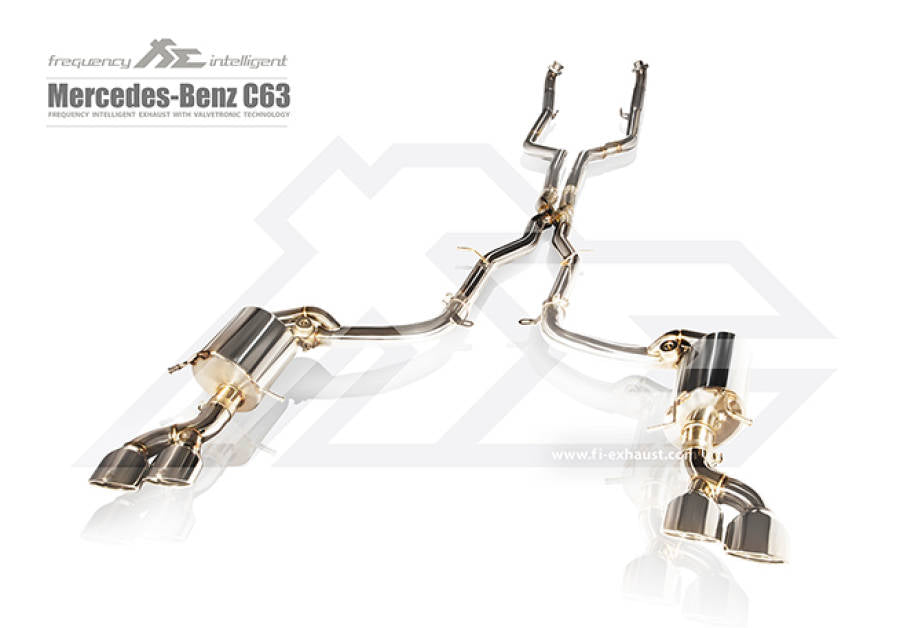 Ligne Complète Inox FI EXHAUST Mercedes Benz C63 AMG W205