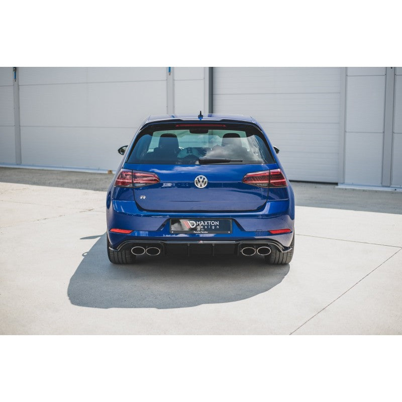 Diffuseur Noir Brillant MAXTON V.3 VW Golf 7R facelift