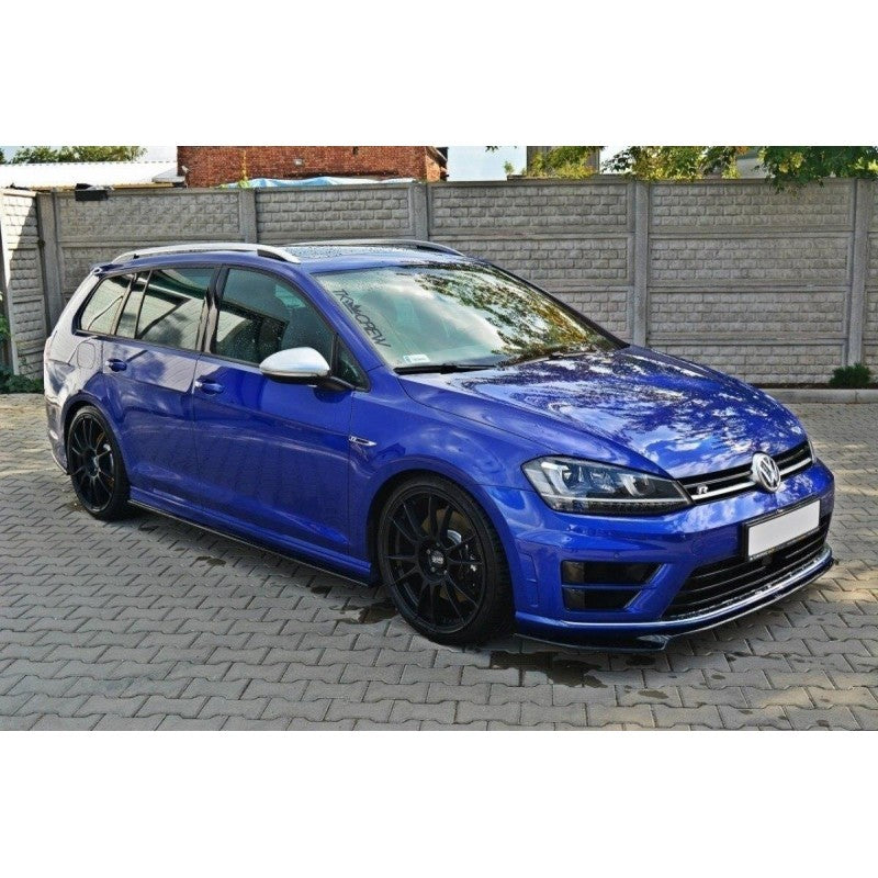 Rajouts Bas de Caisse MAXTON Noir Brillant VW Golf 7R R-Line