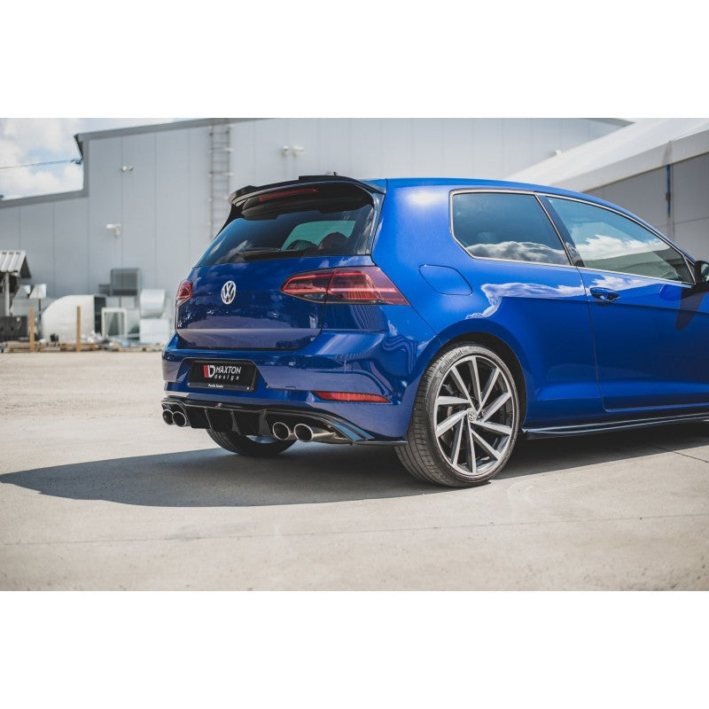 Diffuseur Noir Brillant MAXTON V.3 VW Golf 7R facelift